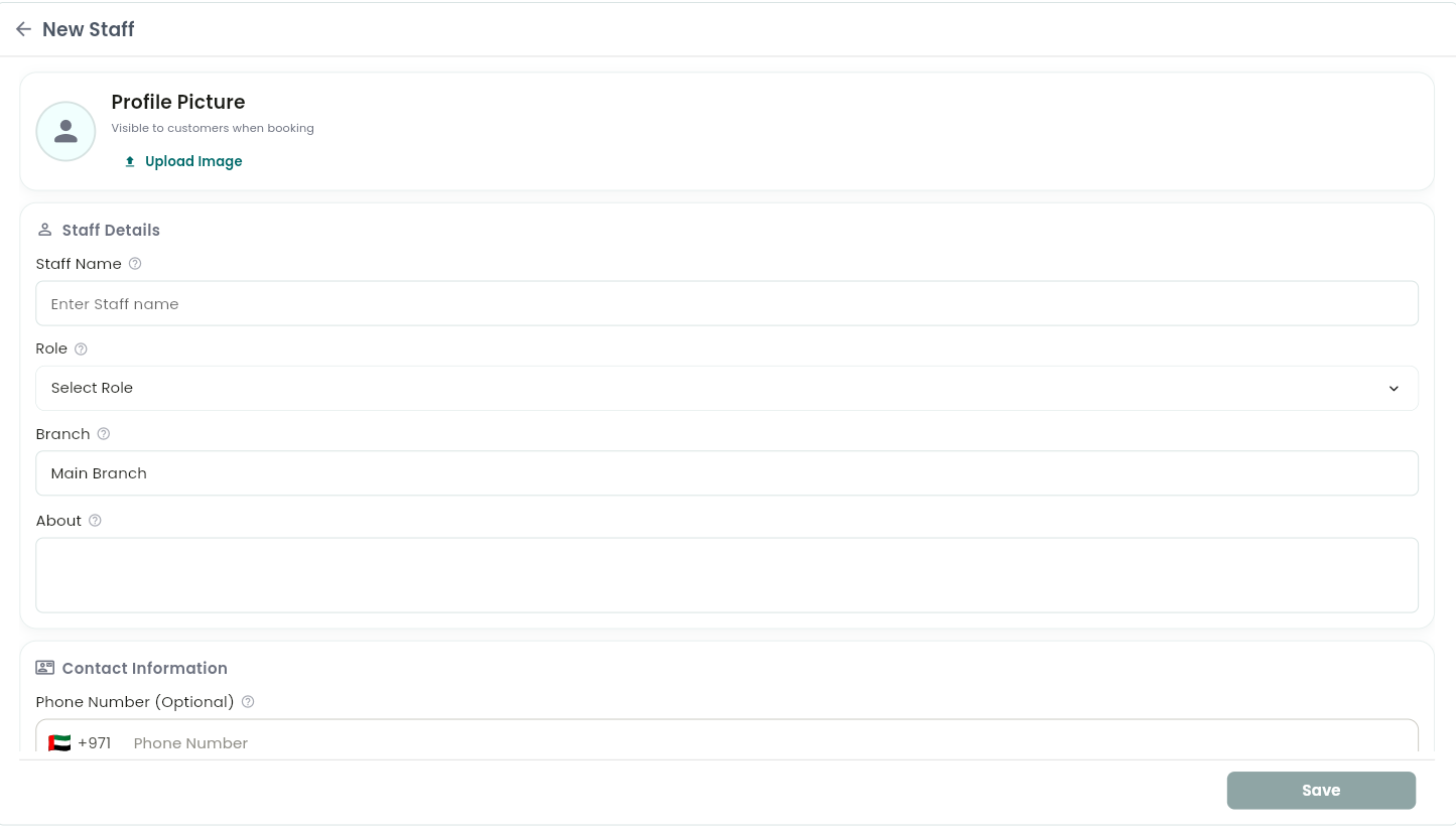 staff list